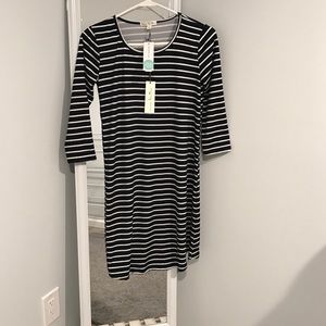 Nine Britton Navy Knit Dress